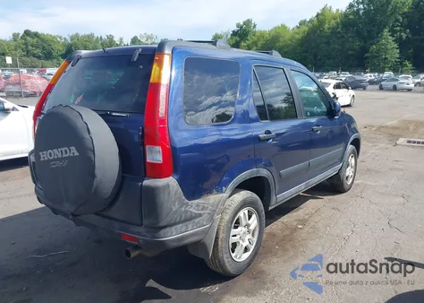 2004 Honda Cr-V Ex из США, поврежденный, VIN SHSRD78884U242064